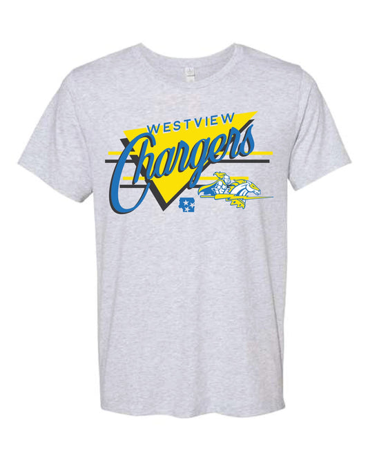 Westview Chargers 90s Triangle Tee