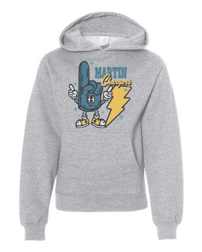 Chargers Mascot Youth Fleece