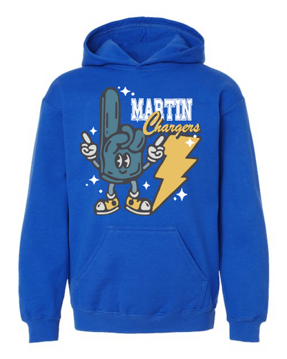 Chargers Mascot Youth Fleece