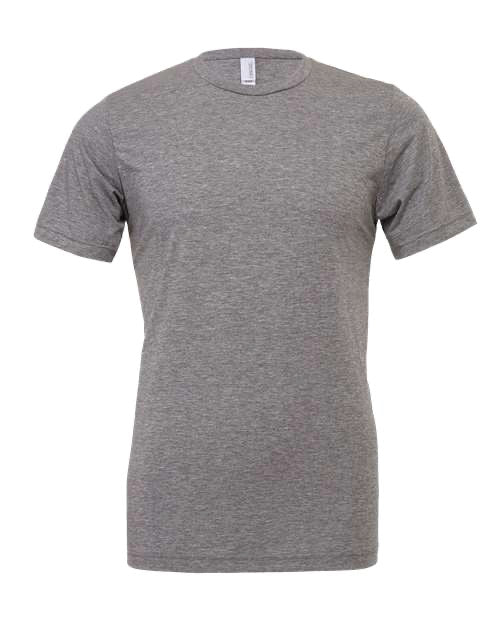 Bella Canvas Premium Grey Triblend Tee Large