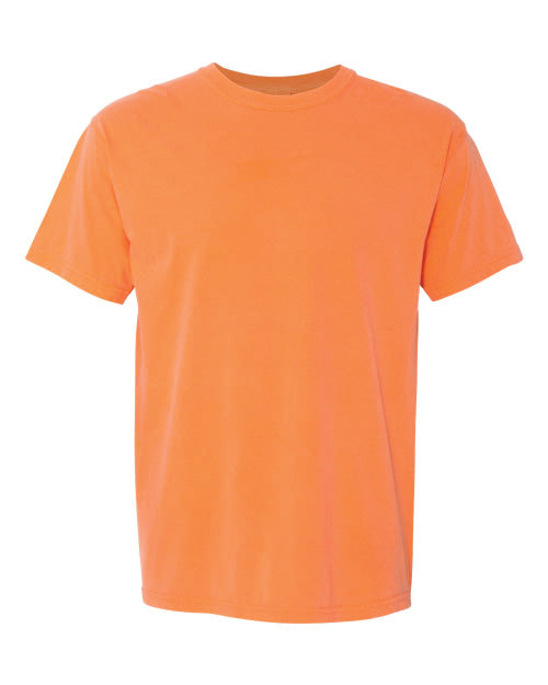 Comfort Colors Neon Orange Tee Large