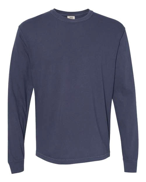 Comfort Colors Navy Long Sleeve Tee 2X