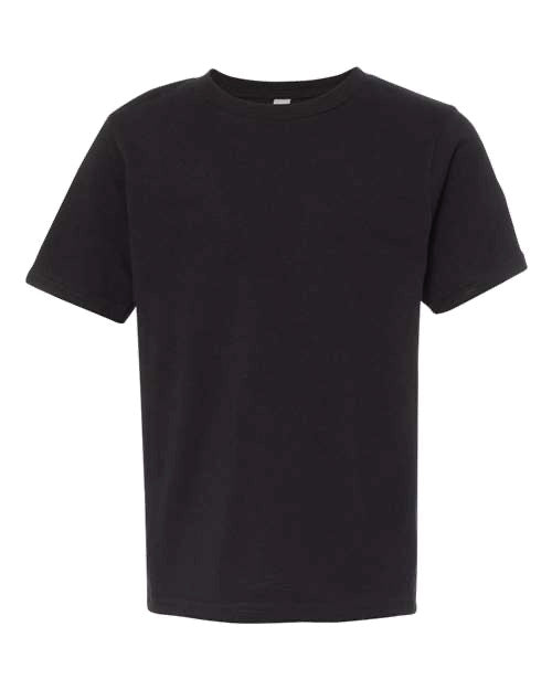 Next Level Black Youth Small Tee