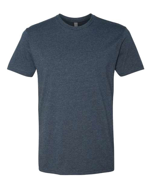 Next Level Heather Midnight Navy Tee Small