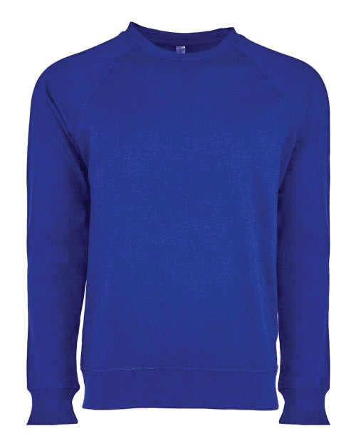 Next Level Royal Light Crew Neck Fleece XL