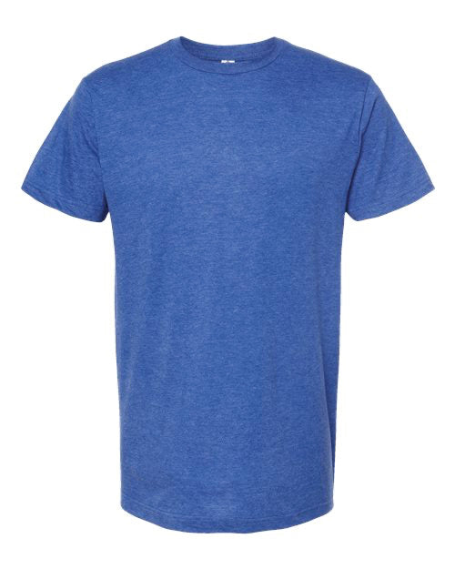 Tultex Heather Royal Tee Medium