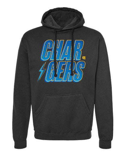 Chargers Retro Fade Fleece