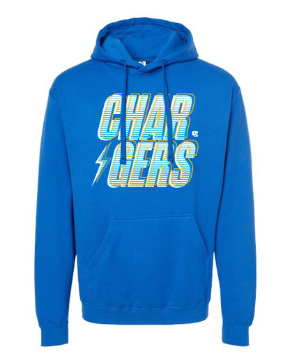 Chargers Retro Fade Fleece