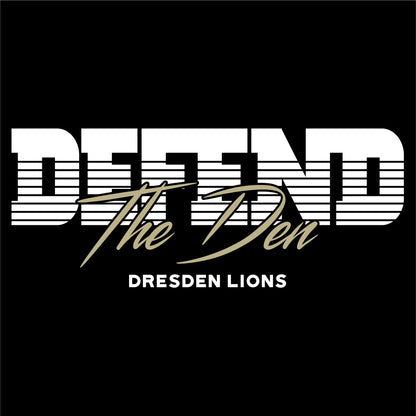 Defend the Den Vintage Lions T-shirt