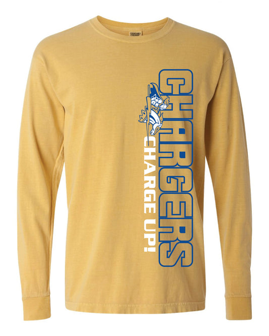 Chargers Charge Up Vertical Long Sleeve