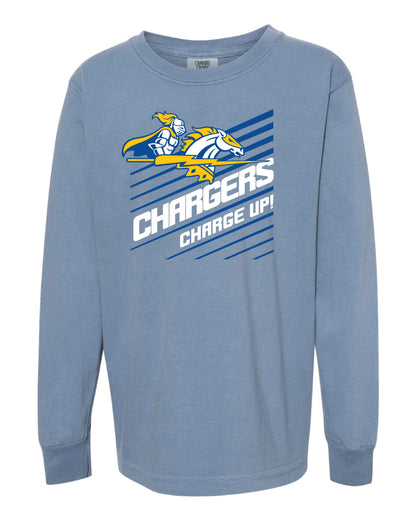 Chargers Charge Up Youth Long Sleeve
