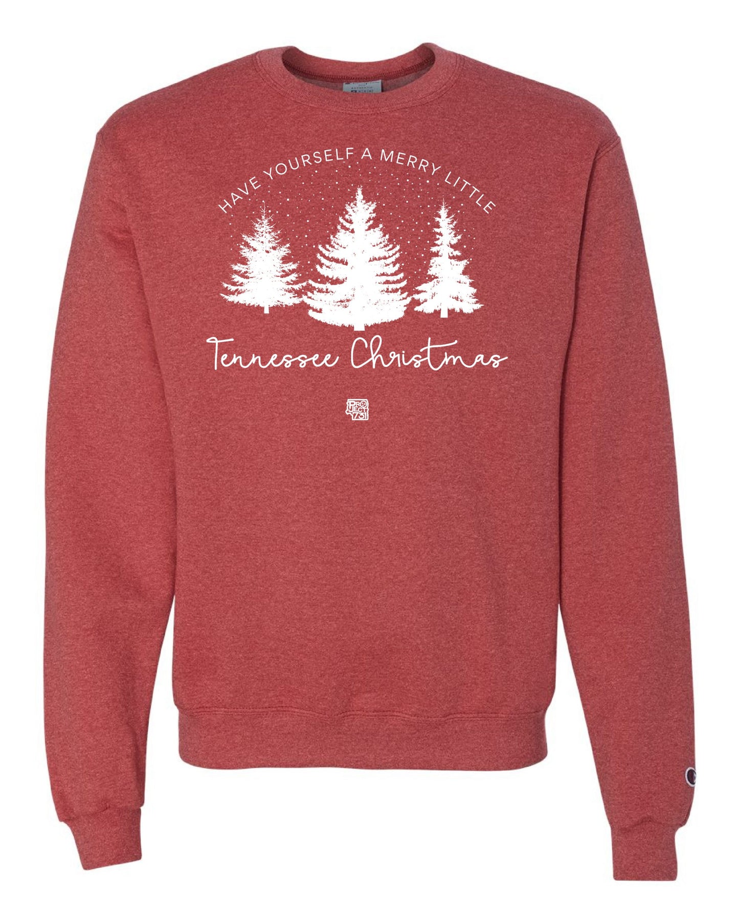 Have Yourself A Merry Little Tennessee Christmas Crew Fleece