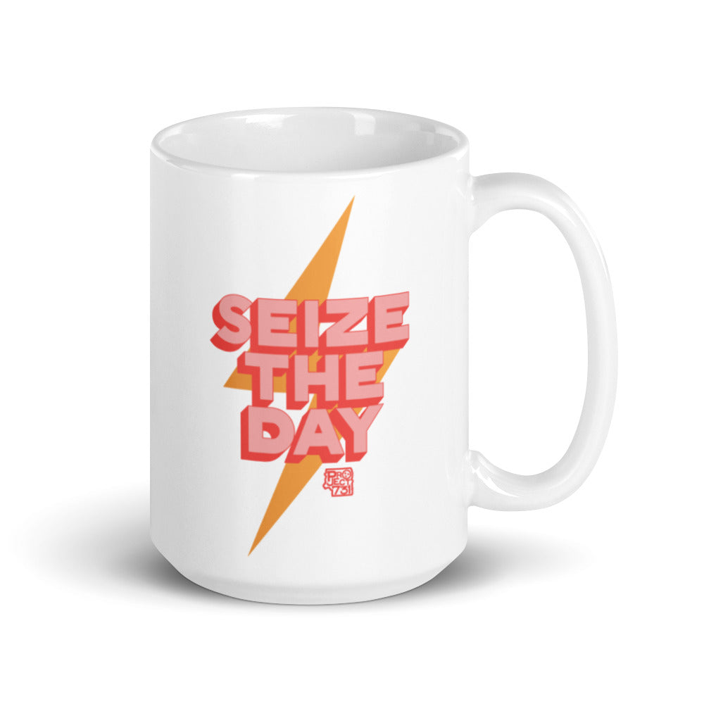 SEIZE THE DAY coffee mug